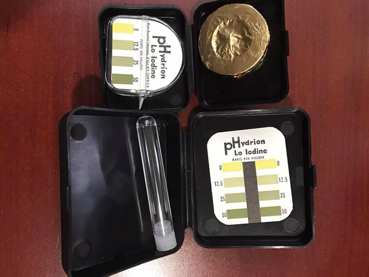 Medidor de Yodo Kit abierto