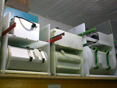 Barriles de PPL de diferente capacidad