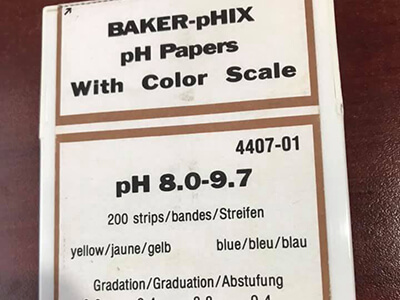 Medidor de PH 0.8 a 9.7