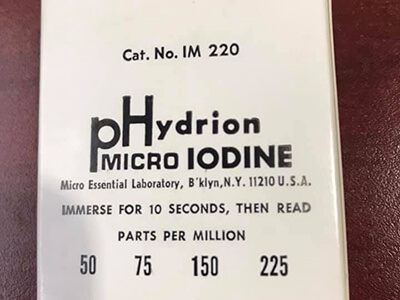 Medidor de Yodo 50 a 225