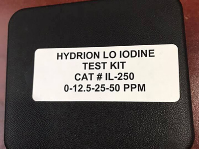 Medidor de Yodo Kit